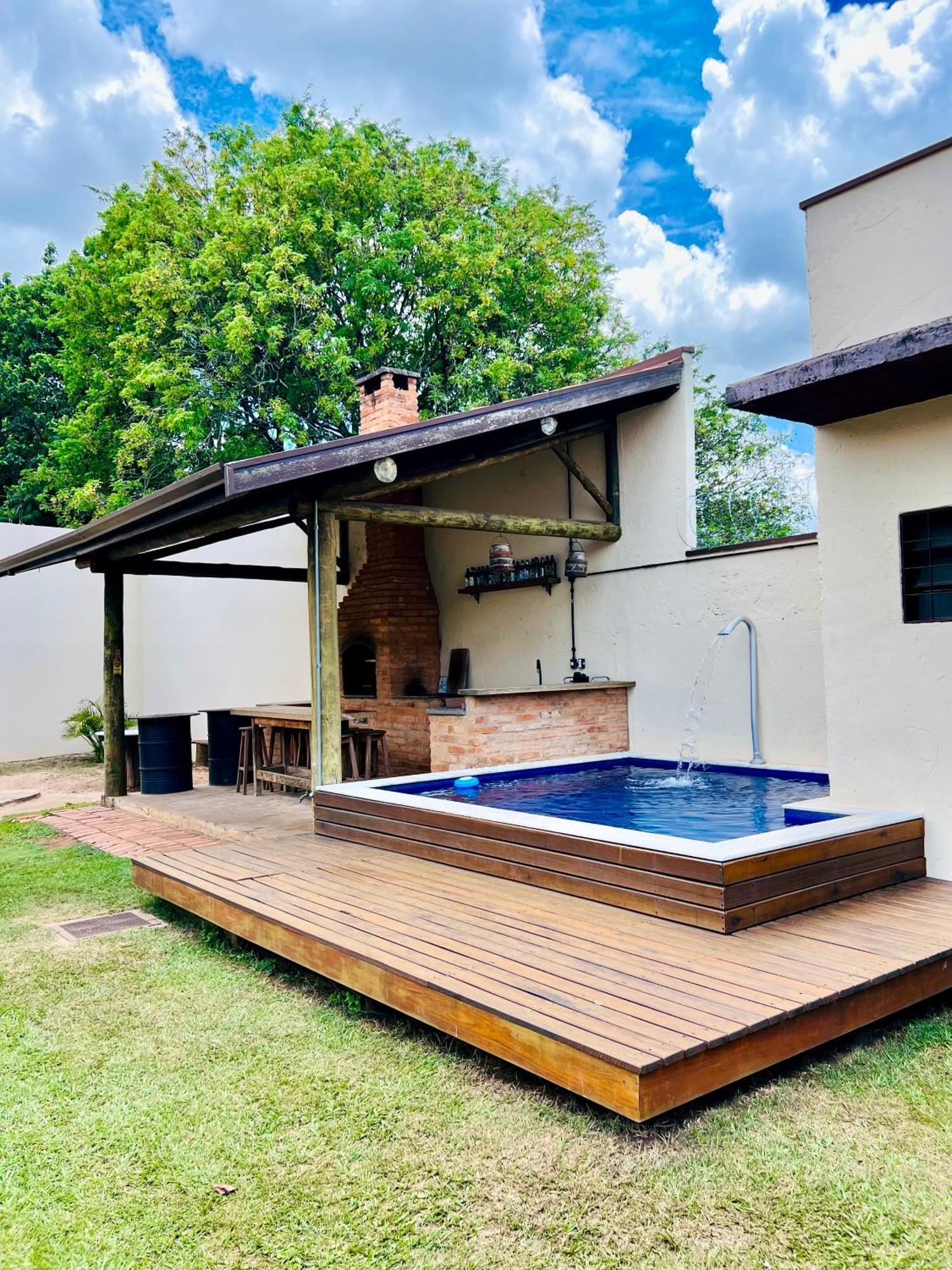 Espaco Ranchao Com Piscina Em Sao Pedro - Sp Экстерьер фото